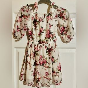 Lily Bleu Red Puff Sleeve Halter Sundress